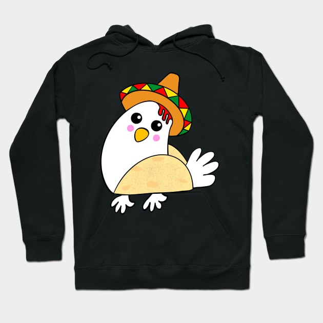 Chicken Taco Fiesta Hoodie by DaysMoon